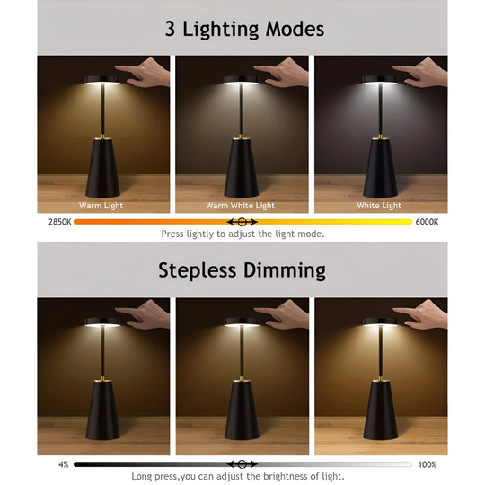 Kabellose Touch-Lampe AuraTouch für modernes Interieur 1