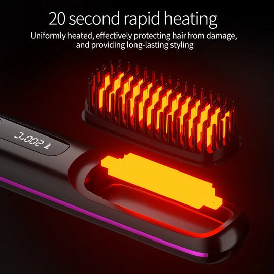 Kabelloser Haarstyler mit LCD-Display 3