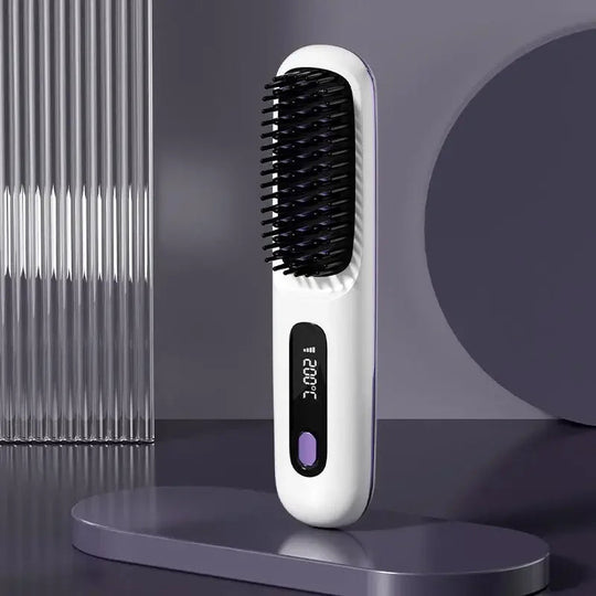Kabelloser Haarstyler mit LCD-Display 7