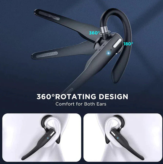 Kabelloses Bluetooth Headset mit Noise Cancelling und Dual-Mikrofon für klare Kommunikation 7