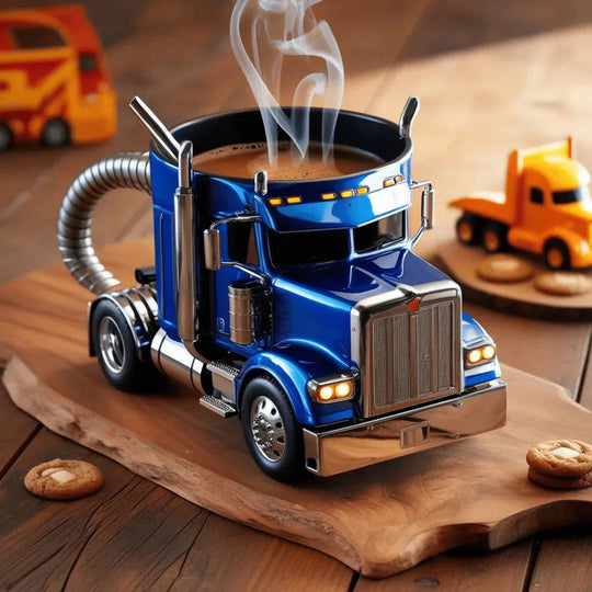 Kaffeebecher für Lkw-Fahrer mit modernem Design 0