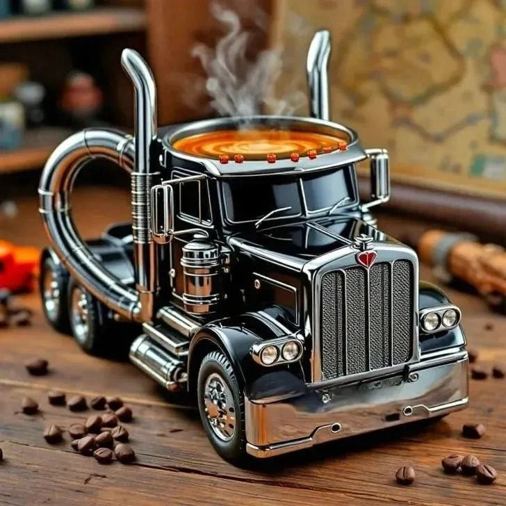 Kaffeebecher für Lkw-Fahrer mit modernem Design 1
