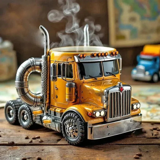 Kaffeebecher für Lkw-Fahrer mit modernem Design 2