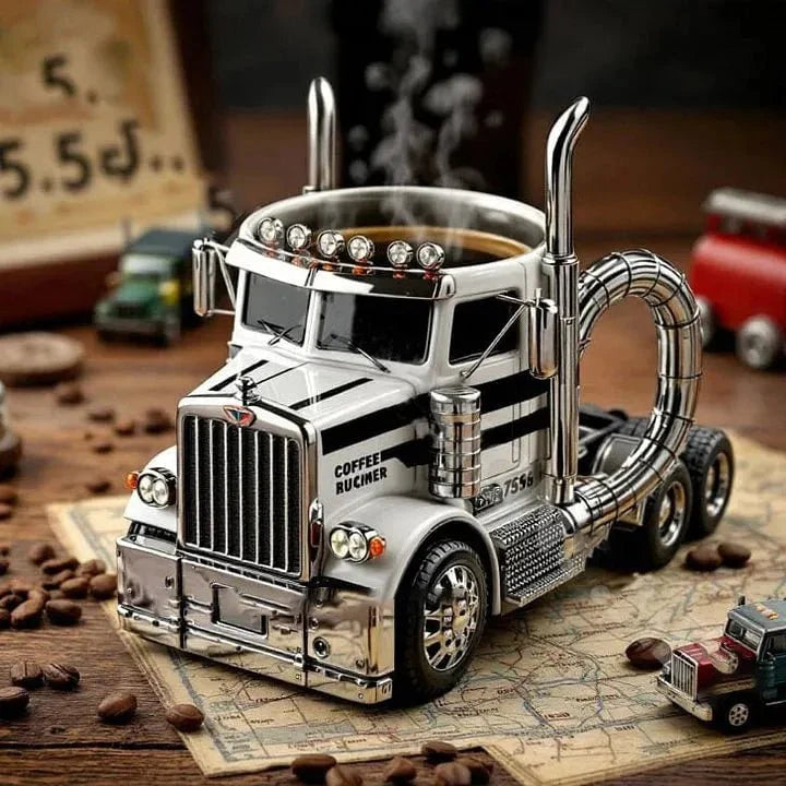 Kaffeebecher für Lkw-Fahrer mit modernem Design 4