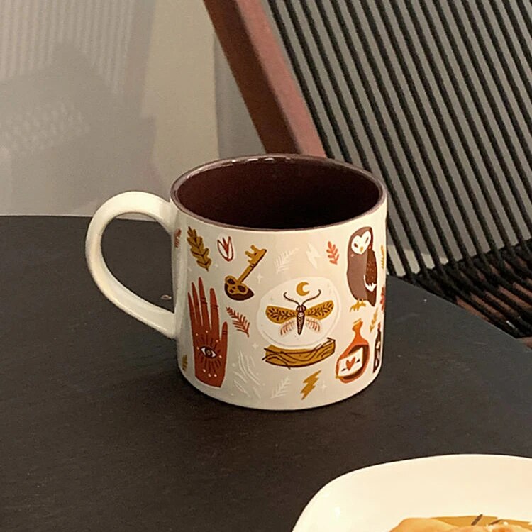 Kaffeetasse Fantasievolles Himmelsdesign 450 ml 3