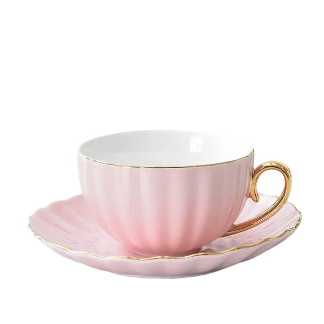 Kaffeetasse mit Untertasse Kreatives Design für Stilvolle Anlässe 6