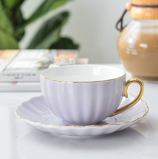 Kaffeetasse mit Untertasse Kreatives Design für Stilvolle Anlässe 8