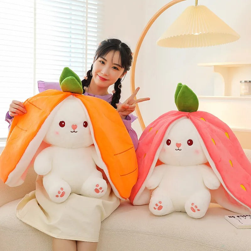 Kaninchen Plüschtier Kuschelhase für Kinder und Erwachsene 2