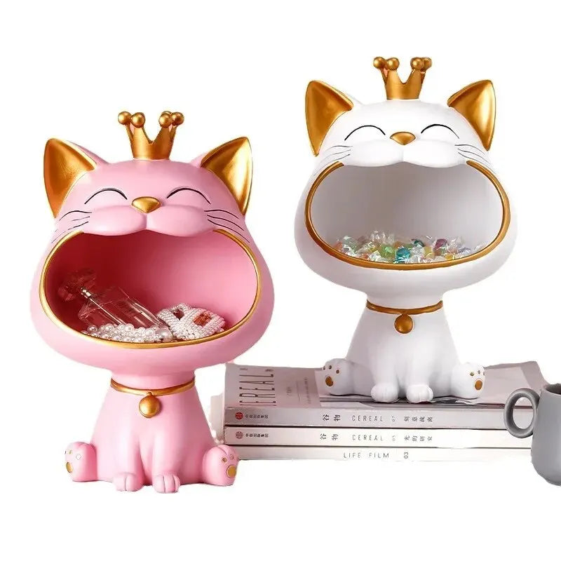 Katzen Aufbewahrungsfigur für Zuhause 2