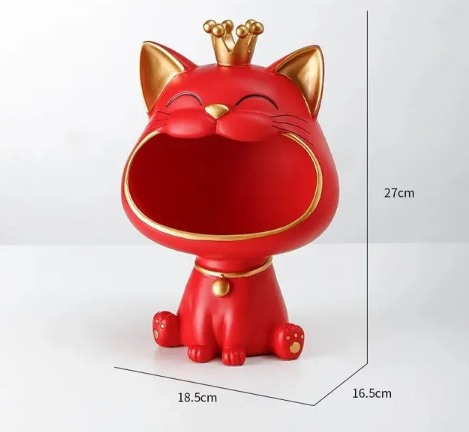 Katzen Aufbewahrungsfigur für Zuhause 6