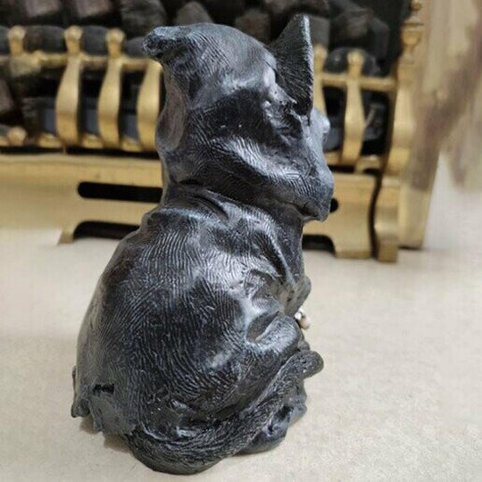 Katzenstatue Dekor für Halloween 5