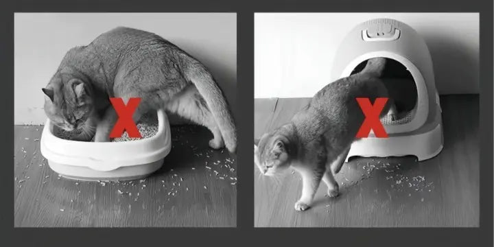 Katzenstreumatte Groß Rutschfest Wasserdicht 3