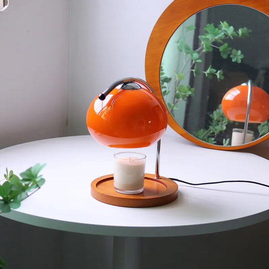 Kerzenwärmerlampe aus Glas für aromatische Erlebnisse 0
