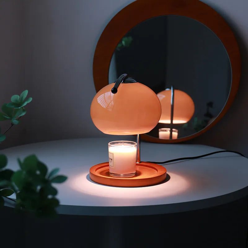 Kerzenwärmerlampe aus Glas für aromatische Erlebnisse 1