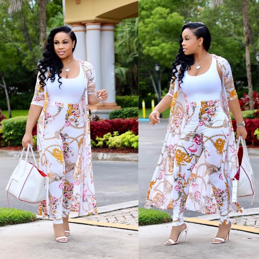 Kimono-Strickjacken-Set