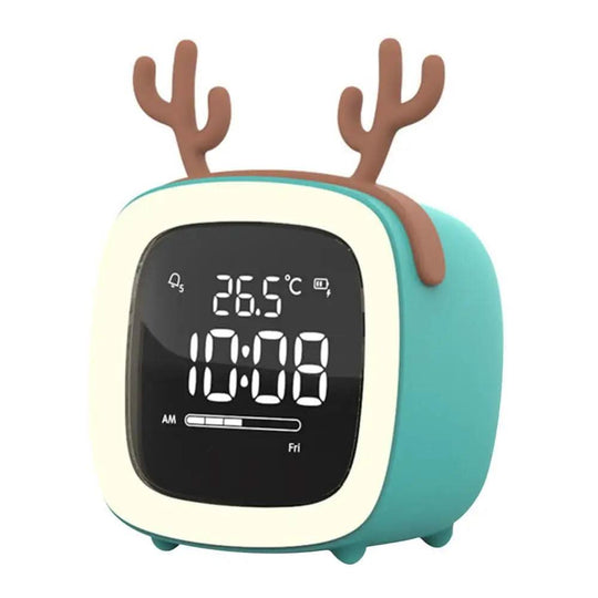 Kinder Alarm Clock mit sanftem Nachtlicht 17