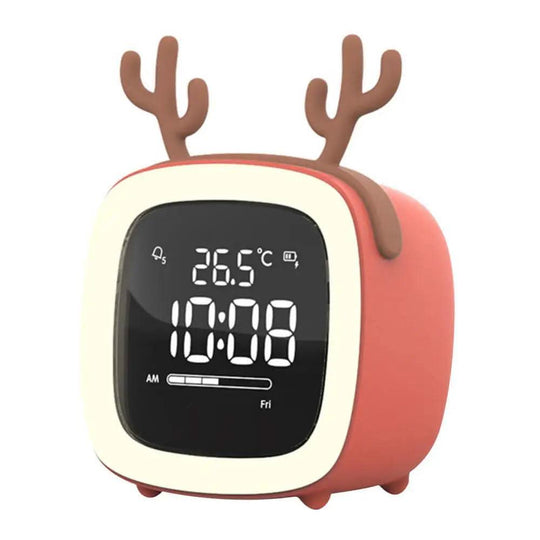 Kinder Alarm Clock mit sanftem Nachtlicht 21