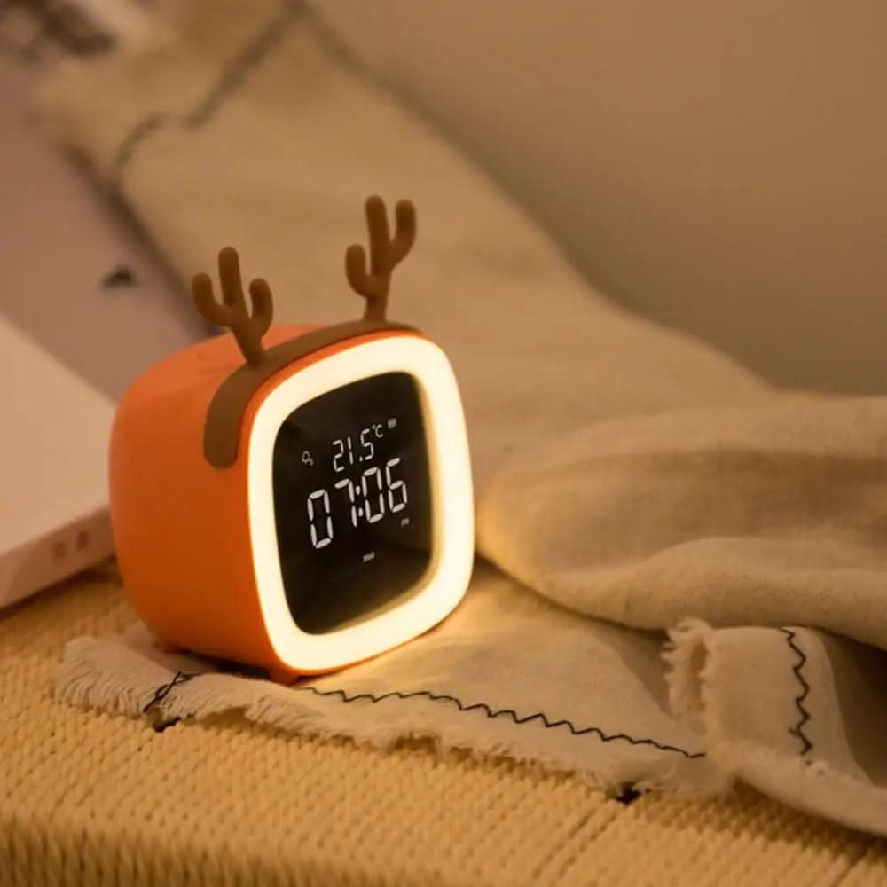 Kinder Alarm Clock mit sanftem Nachtlicht 5