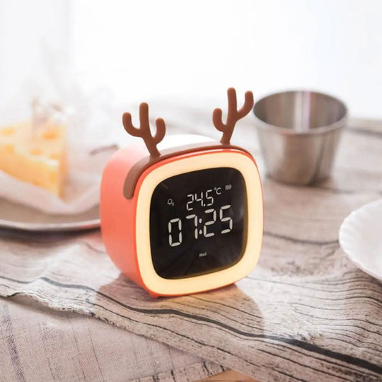 Kinder Alarm Clock mit sanftem Nachtlicht 6