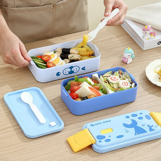 Kinder Bento-Lunchbox mit Dinosaurier-Motiv Mehrteilig 3