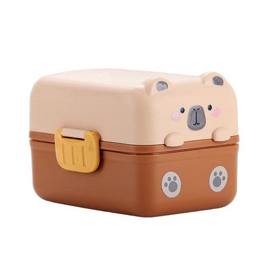Kinder Bento-Lunchbox mit Tiermotiv Verspielt und Praktisch 3