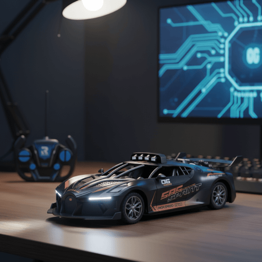 Kinder Ferngesteuertes Drift Auto 1:18 Robustes Design für Hohe Geschwindigkeiten 2