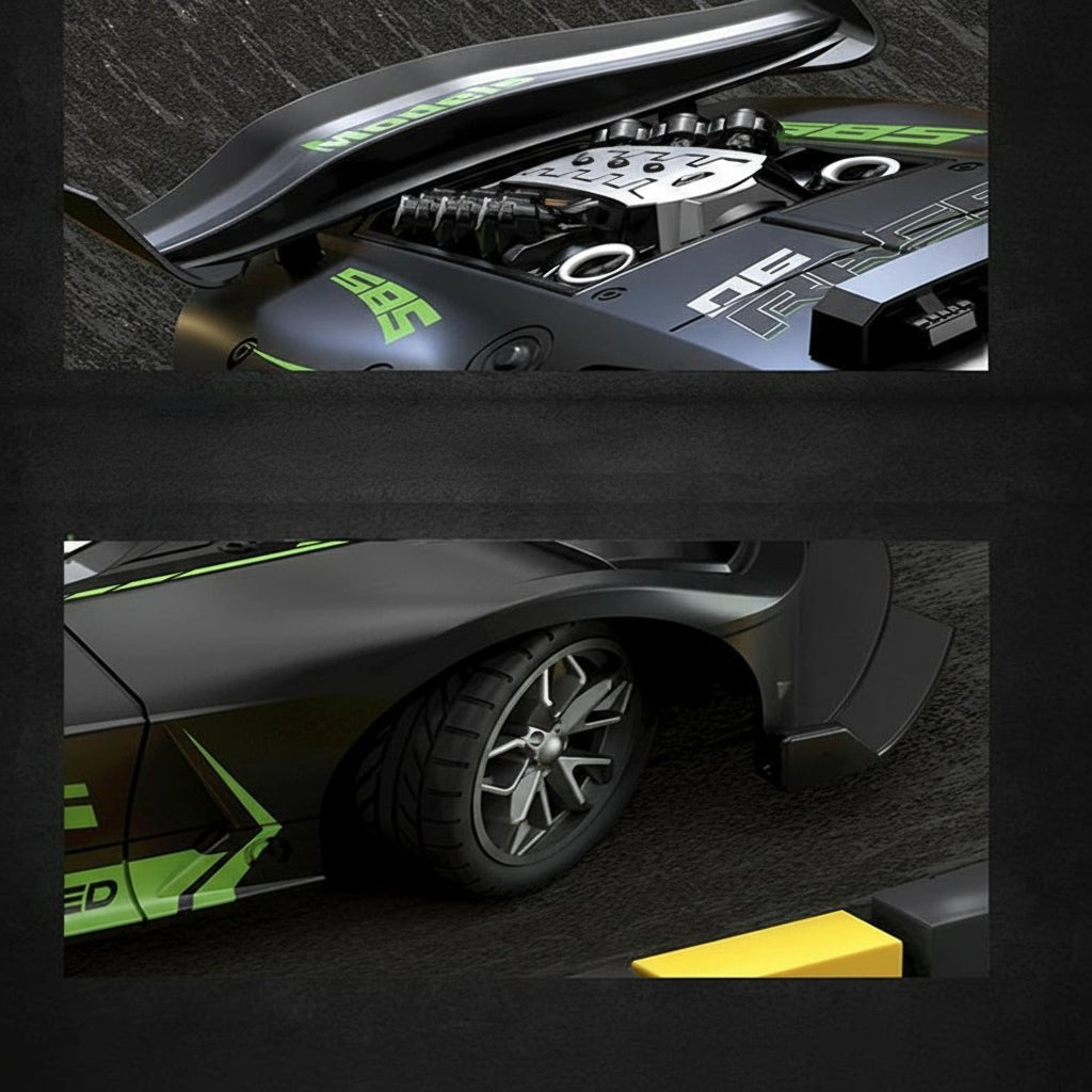 Kinder Ferngesteuertes Drift Auto 1:18 Robustes Design für Hohe Geschwindigkeiten 7