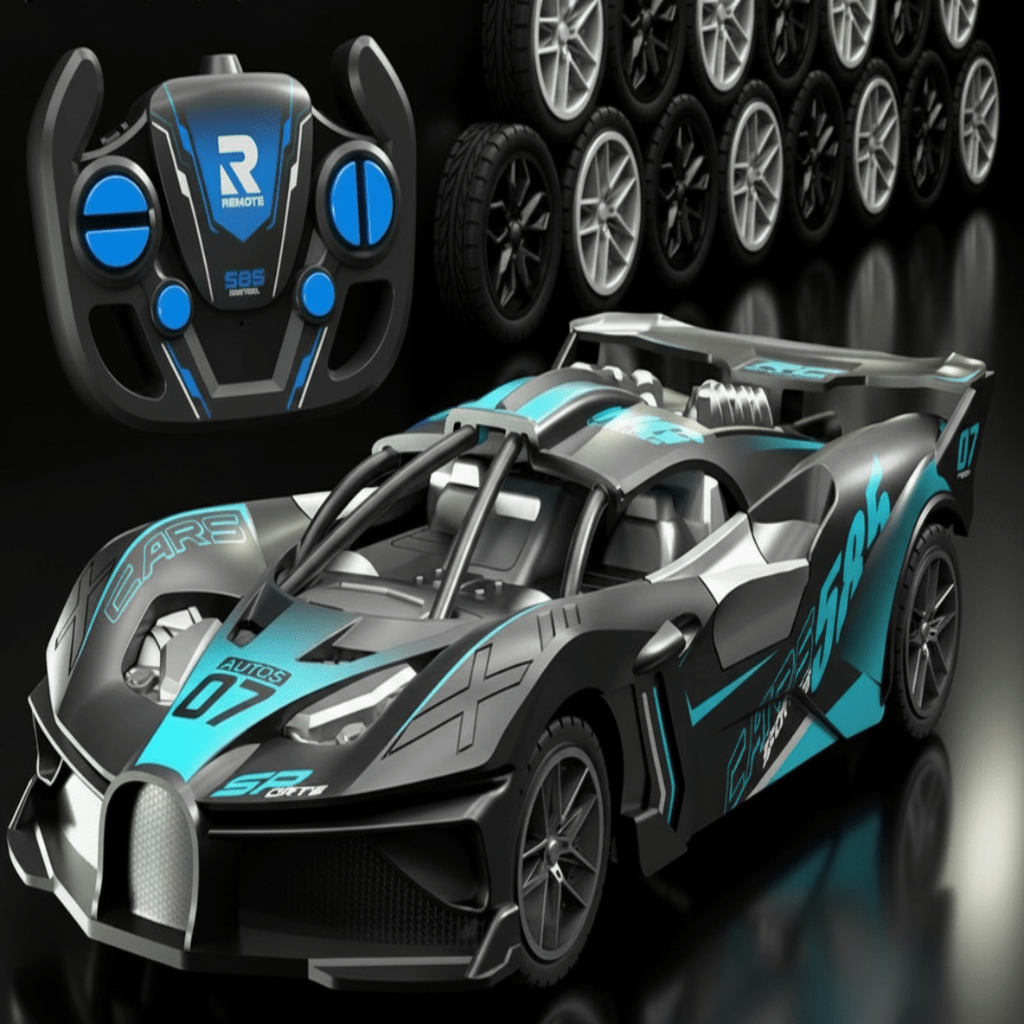 Kinder Ferngesteuertes Drift Auto 1:18 Robustes Design für Hohe Geschwindigkeiten 9