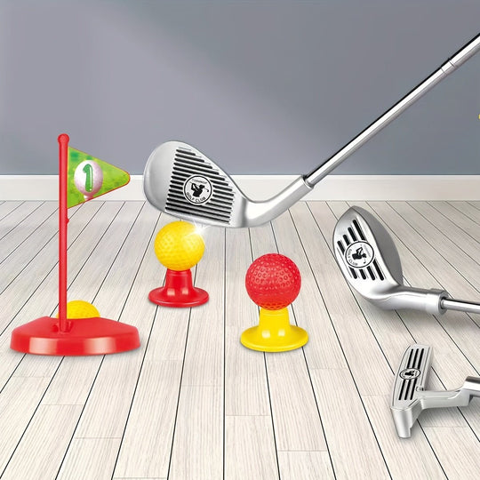 Kinder Golfset mit verstellbaren Schlägern und Zubehör 6