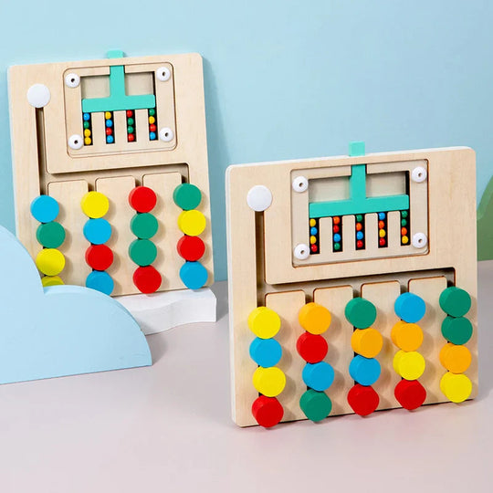 Kinder Holzpuzzle Interaktives Lernspielzeug Fördert Kreativität und Feinmotorik 1