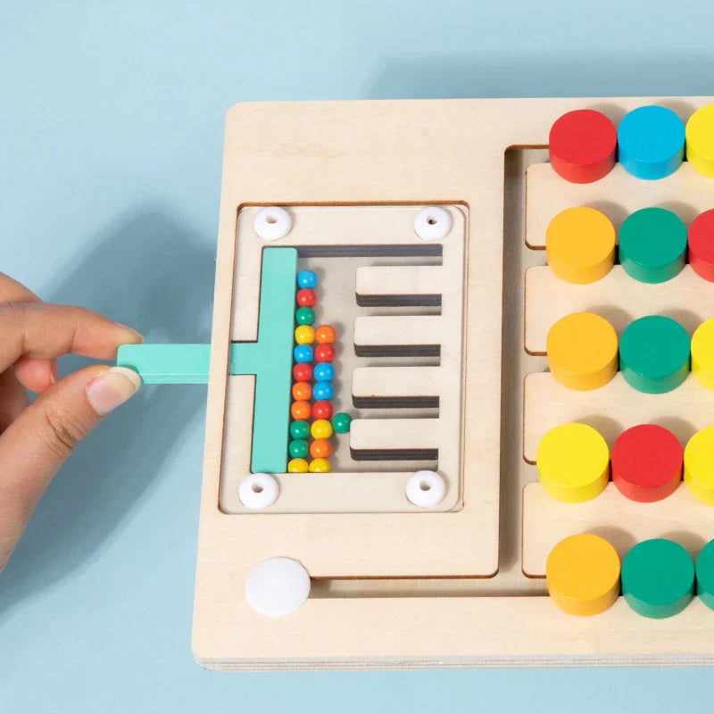 Kinder Holzpuzzle Interaktives Lernspielzeug Fördert Kreativität und Feinmotorik 2