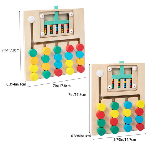 Kinder Holzpuzzle Interaktives Lernspielzeug Fördert Kreativität und Feinmotorik 4