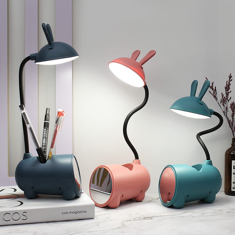 Kinder LED Touch-Lampe mit Stifthalter und USB-Ladefunktion 1