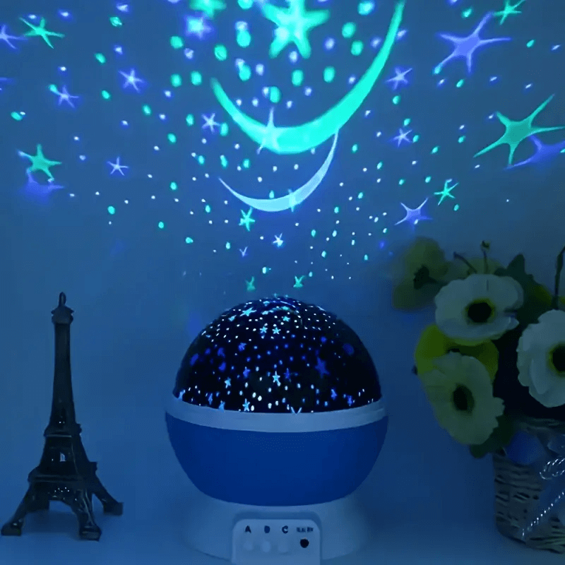 Kinder Nachtlampe Sternenprojektor Farbenfroh 6