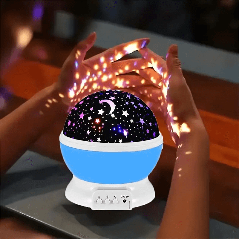 Kinder Nachtlampe Sternenprojektor Farbenfroh 8