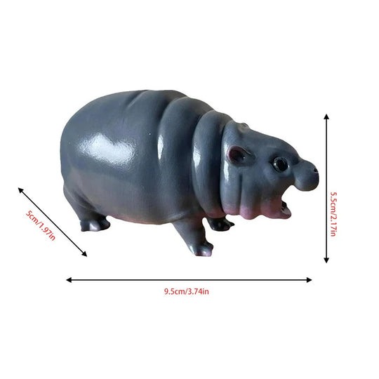 Kinder Nilpferd Spielfigur Realistisch 0