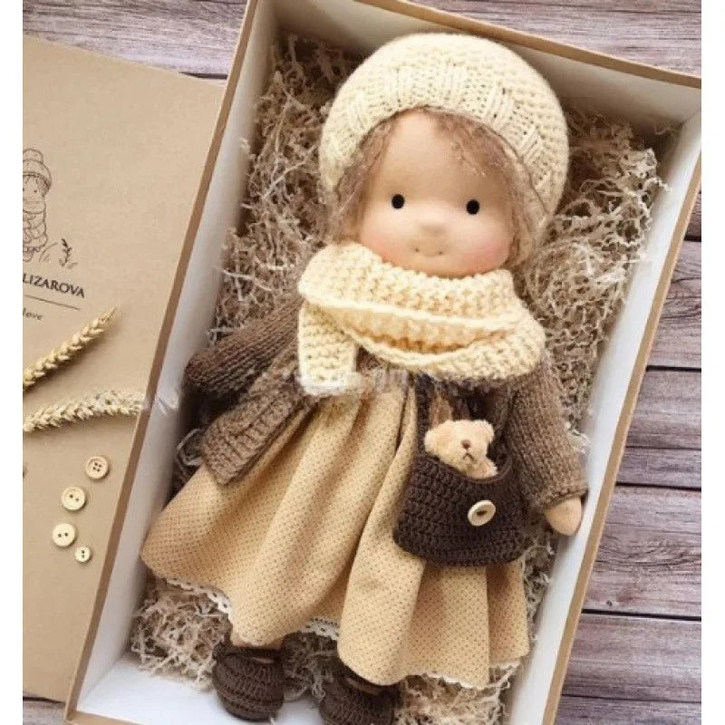 Kinder Plüschpuppe Handgemacht Kawaii Design 12