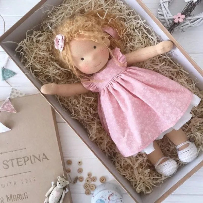 Kinder Plüschpuppe Handgemacht Kawaii Design 14
