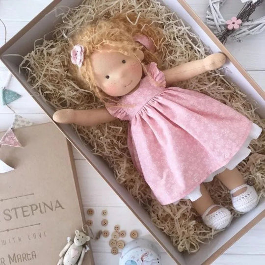 Kinder Plüschpuppe Handgemacht Kawaii Design 14