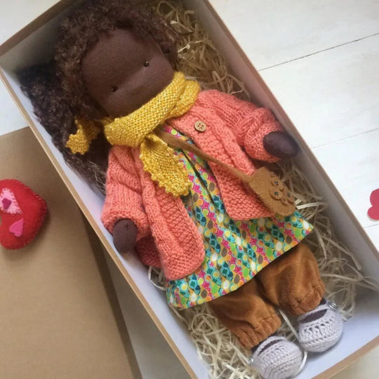 Kinder Plüschpuppe Handgemacht Kawaii Design 17