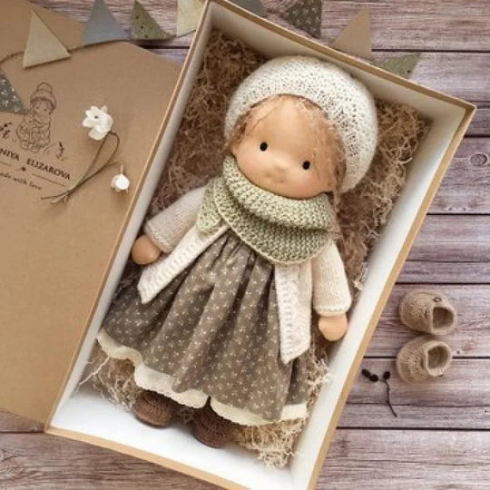 Kinder Plüschpuppe Handgemacht Kawaii Design 18