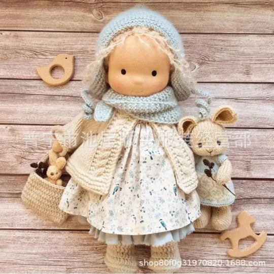 Kinder Plüschpuppe Handgemacht Kawaii Design 19