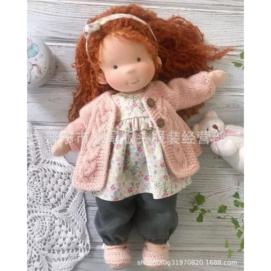 Kinder Plüschpuppe Handgemacht Kawaii Design 25