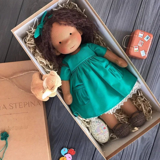 Kinder Plüschpuppe Handgemacht Kawaii Design 27