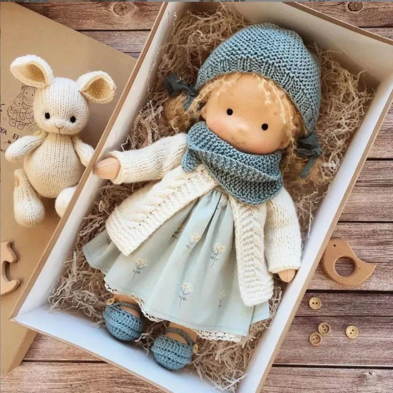 Kinder Plüschpuppe Handgemacht Kawaii Design 30