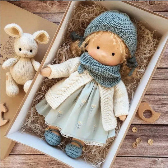 Kinder Plüschpuppe Handgemacht Kawaii Design 30