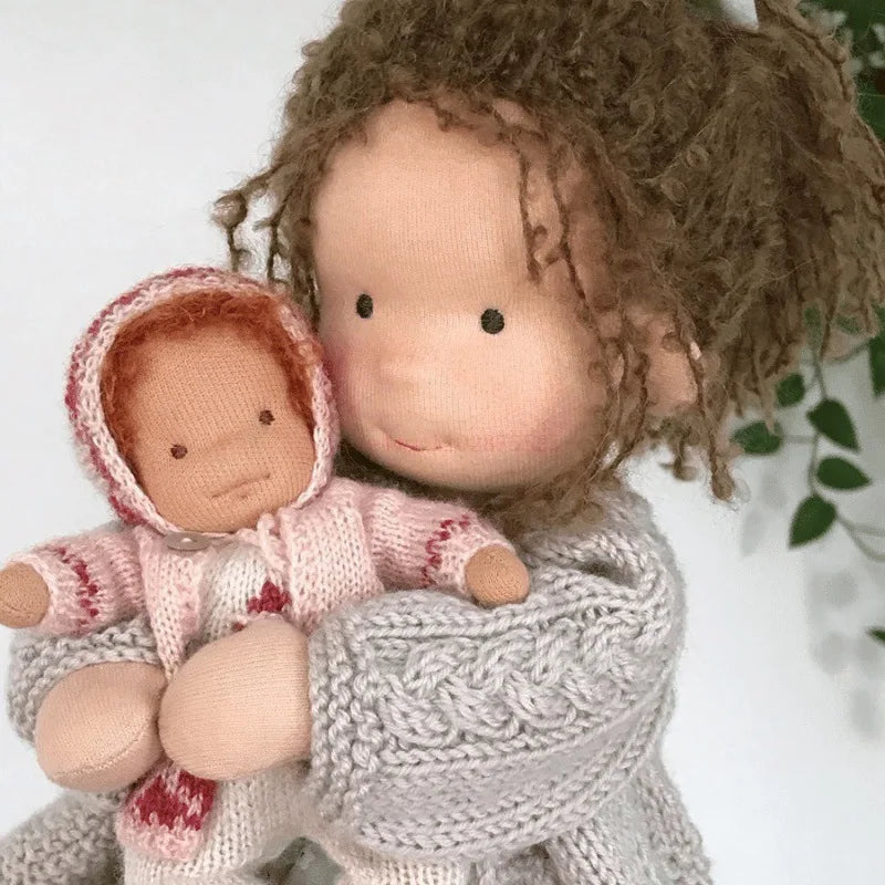 Kinder Plüschpuppe Handgemacht Kawaii Design 6