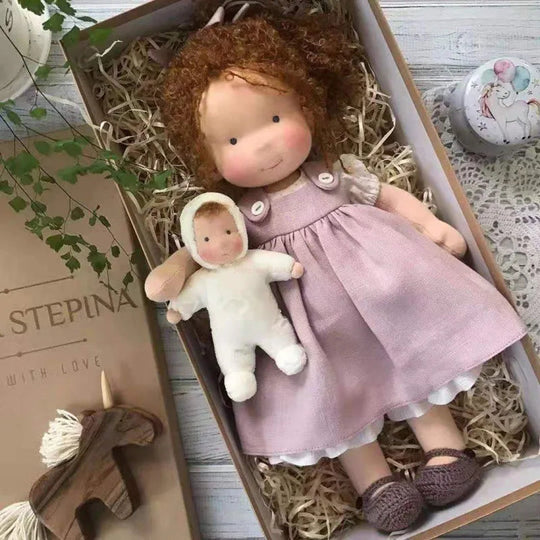 Kinder Plüschpuppe Handgemacht Kawaii Design 8