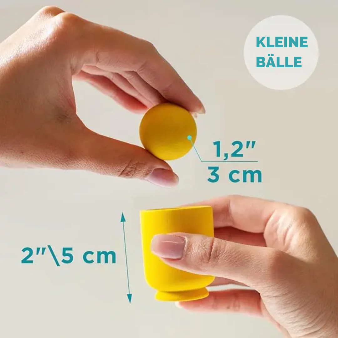 Kinder Regenbogenbälle Set Montessori für Kreatives Lernen und Feinmotorik 5