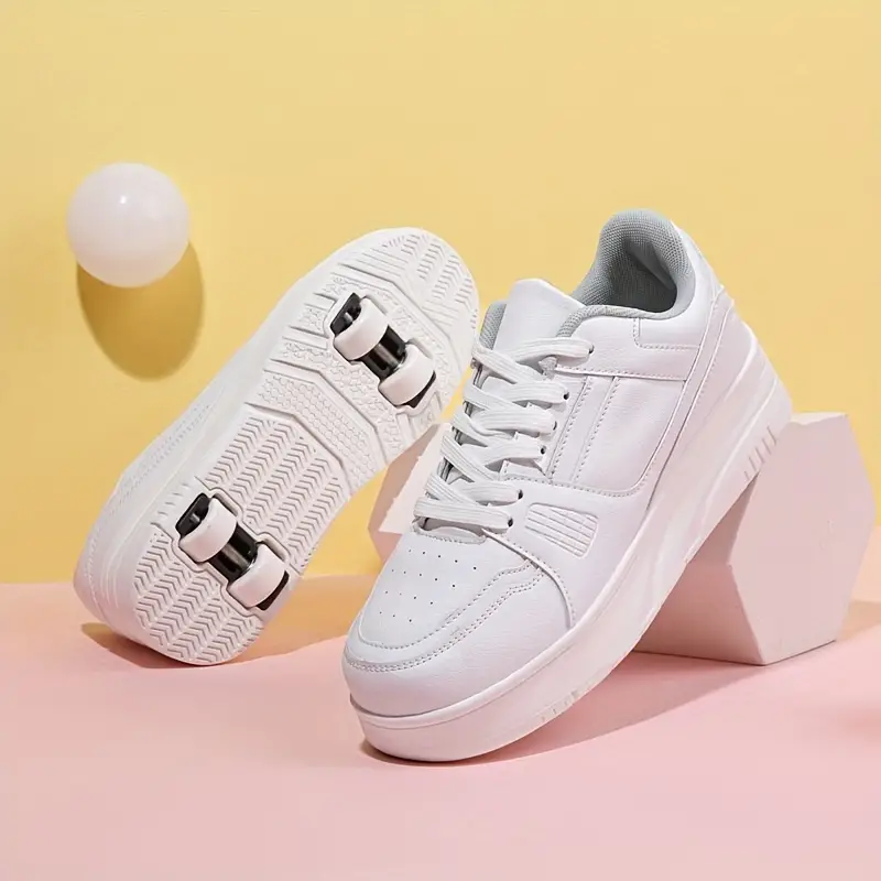 Kinder Rollschuhe Abnehmbare Räder Rollo Sneakers für Abenteuer 1